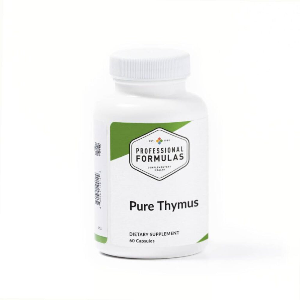 Pure Thymus thymus glandular immune support supplement bottle