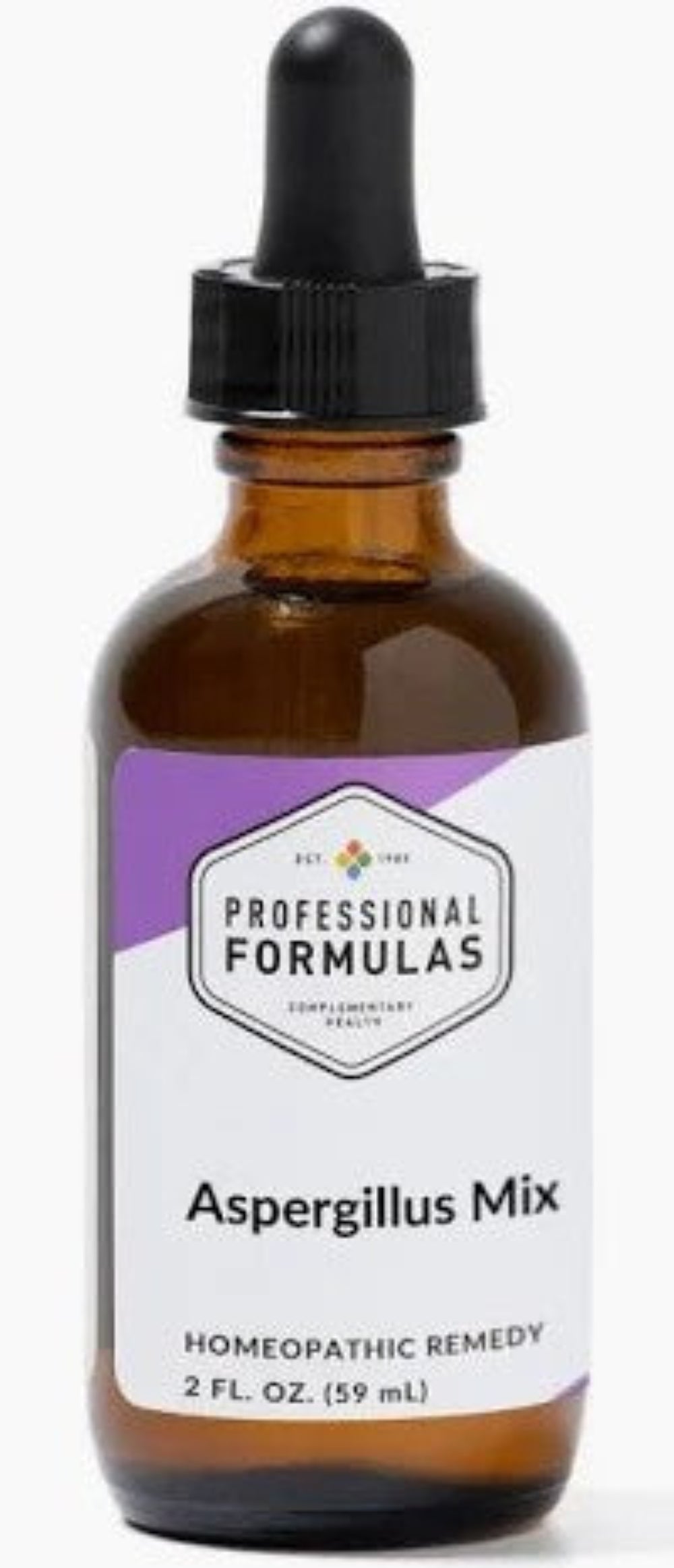 Aspergillus Mix homeopathic drops bottle by Professional Formulas - natural immune support