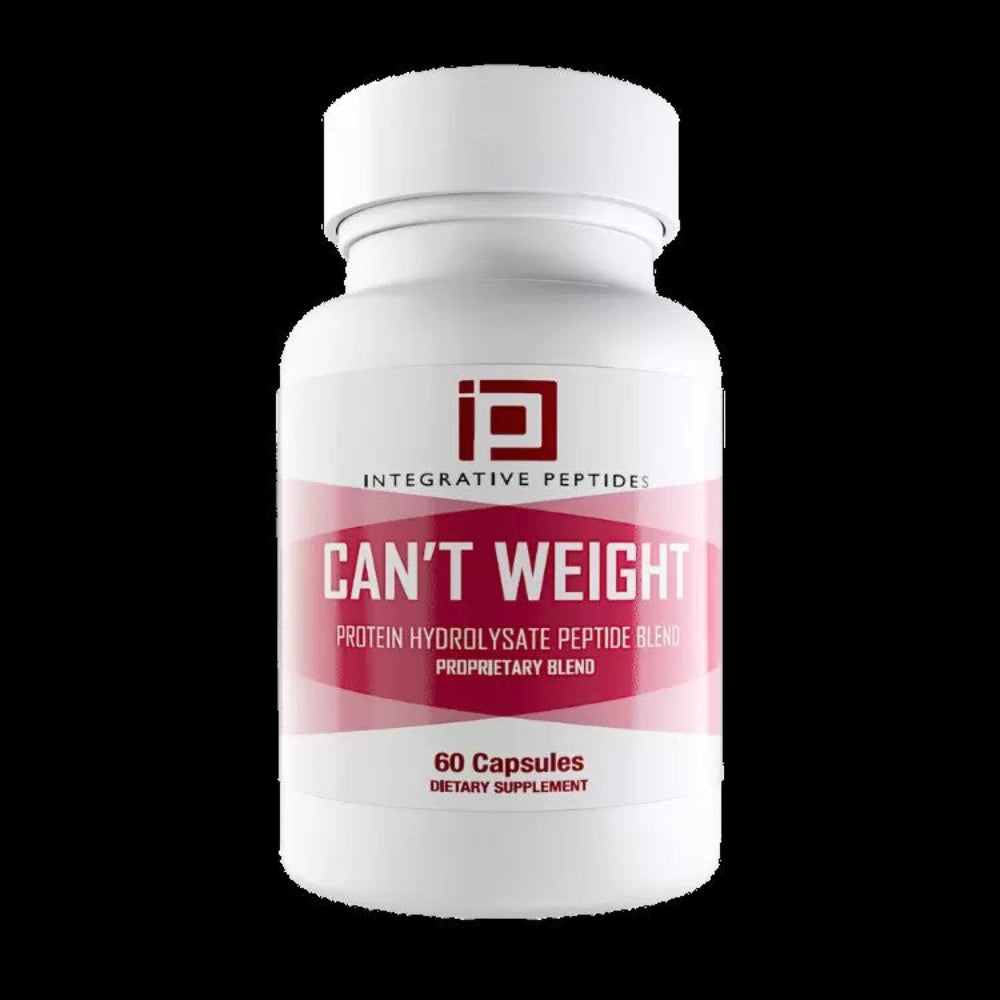 CAN'T WEIGHT peptide supplement bottle by Integrative Peptides - weight management formula