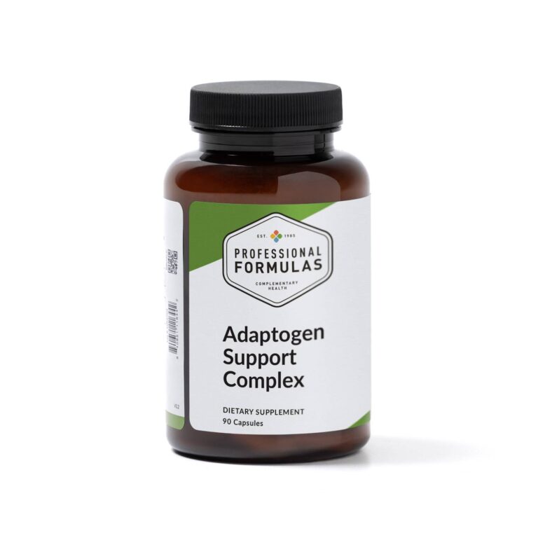 Adaptogen Support Complex stress and energy balance supplement bottle
