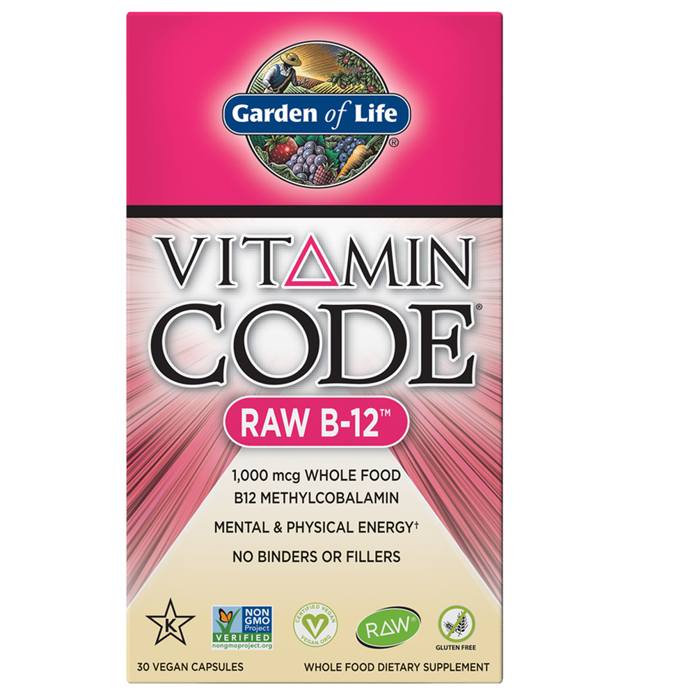 Vitamin Code Raw B-12 whole food supplement by Garden of Life