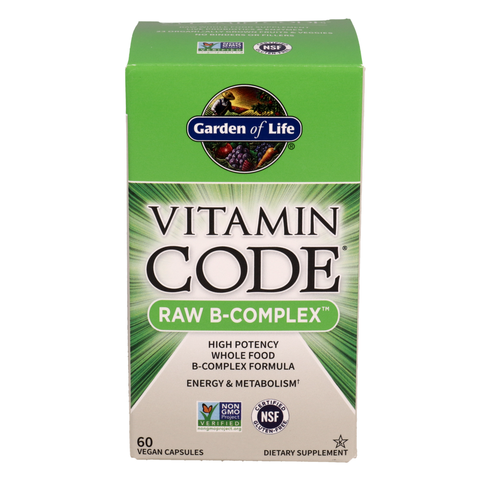 Vitamin Code RAW B-Complex whole food B vitamins by Garden of Life