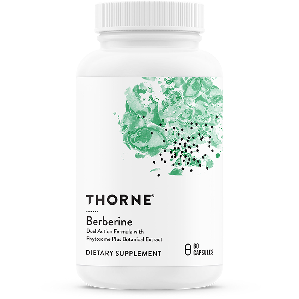 Berberine 1000mg blood sugar and heart health supplement by Thorne