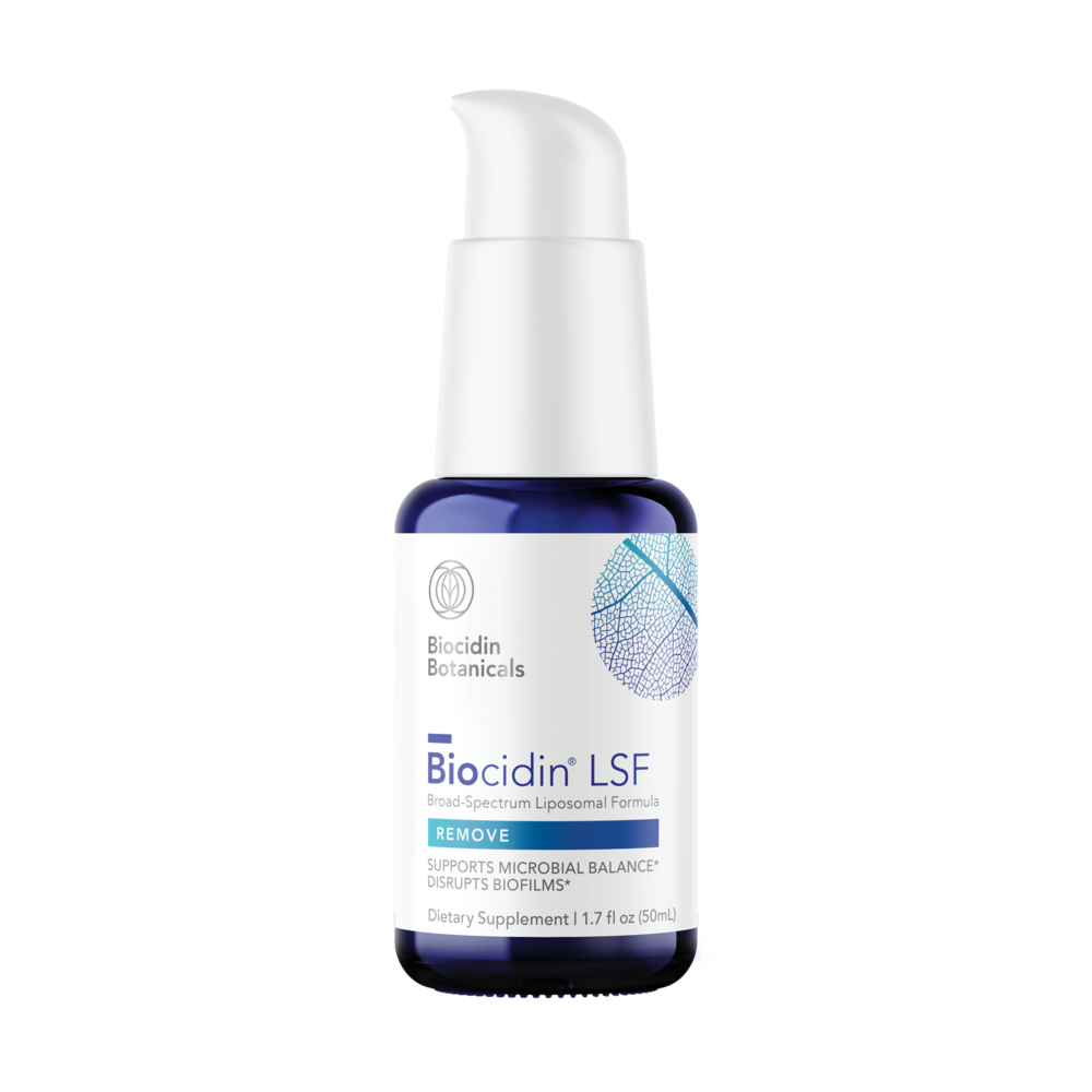 Biocidin liposomal formula for biofilm support by Bio-Botanical Research