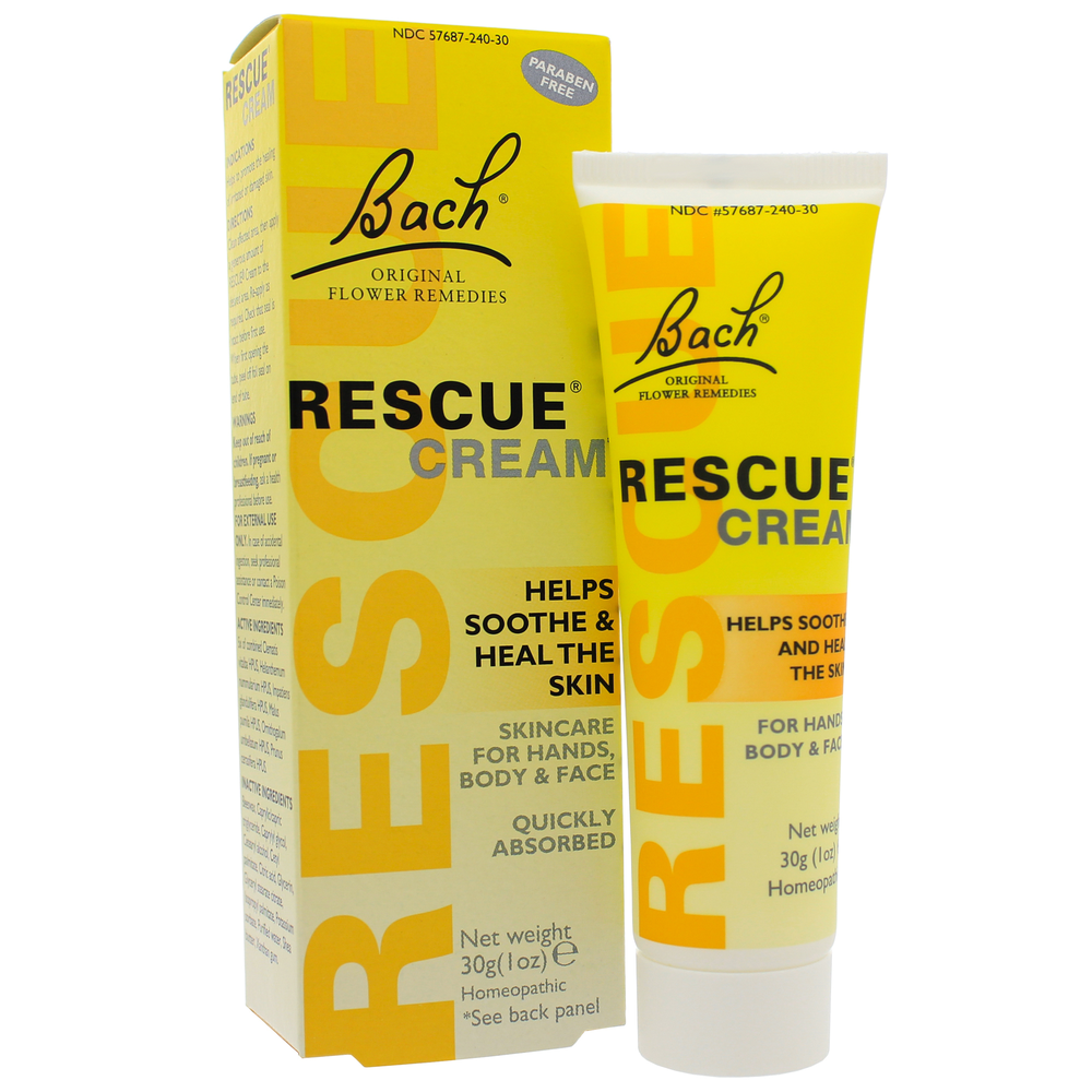 Rescue Cream natural skin soothing by Bach Flower