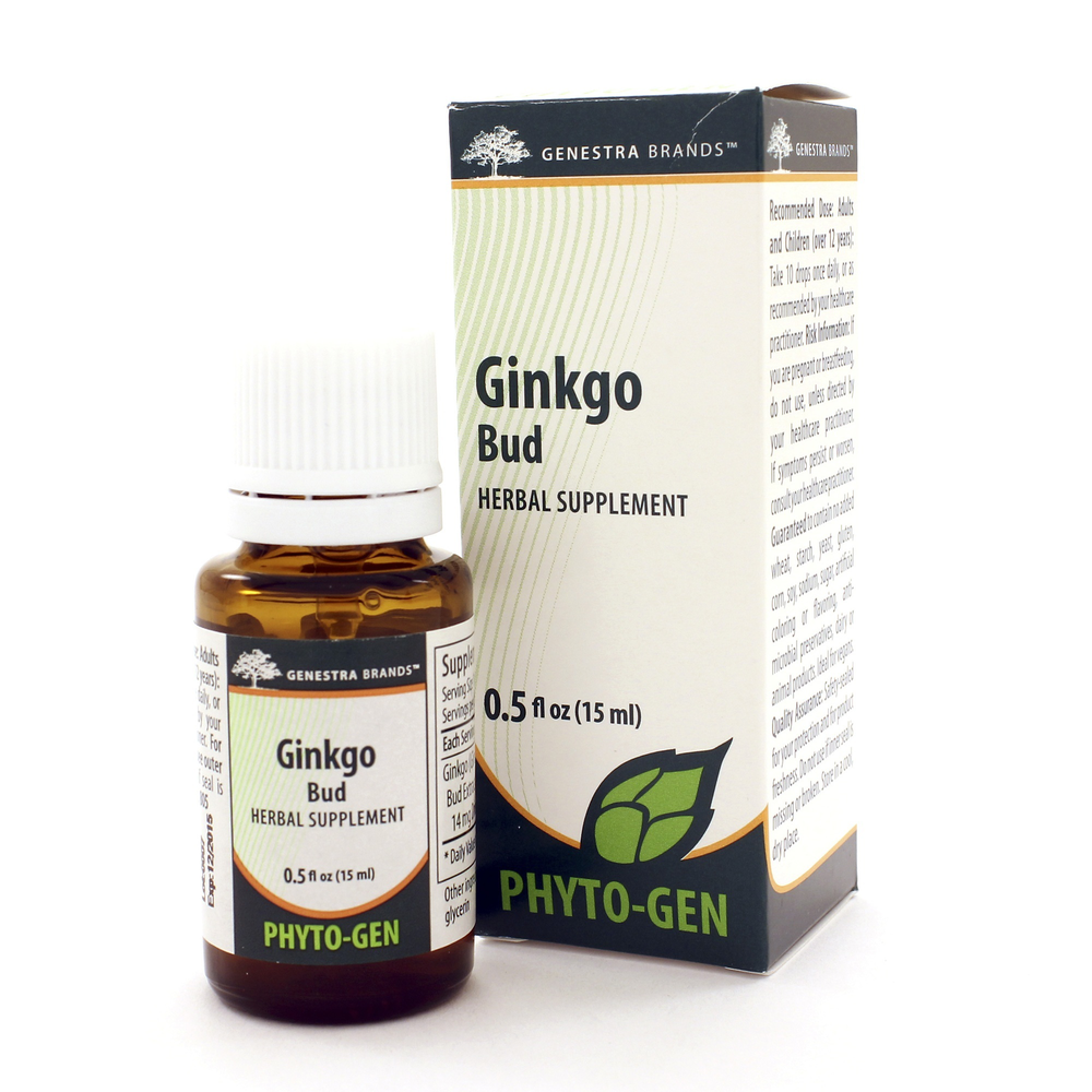 Ginkgogen Ginkgo Bud gemmotherapy by Genestra cognitive and circulation support