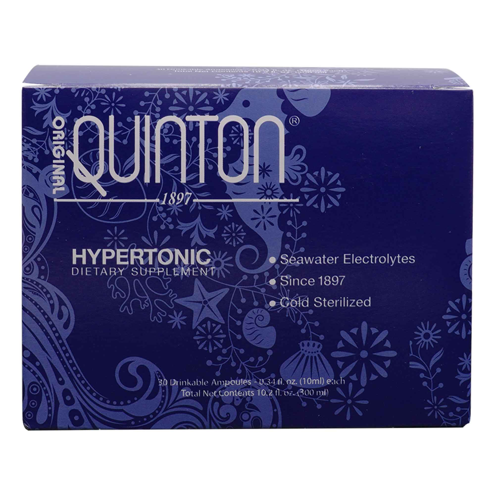 Original Quinton Hypertonic marine plasma minerals bottle