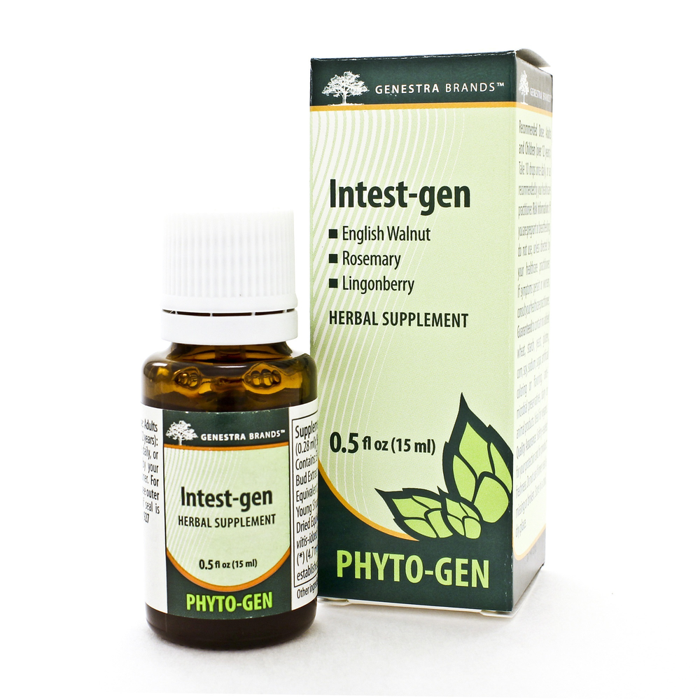 Intest-gen Phytogen digestive health support bottle