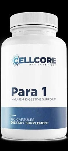 Para 1 by CellCore - 100% Pure Mimosa Pudica Seed Supplement for Digestive Cleanse and Immune Support, 120 Capsules Bottle