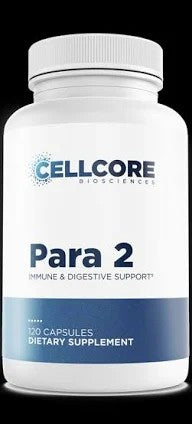 Para 2 by CellCore - Ayurvedic Herbal Blend with Triphala, Neem, and Carbon Technology for Immune and Digestive Support, 120 Capsules Bottle