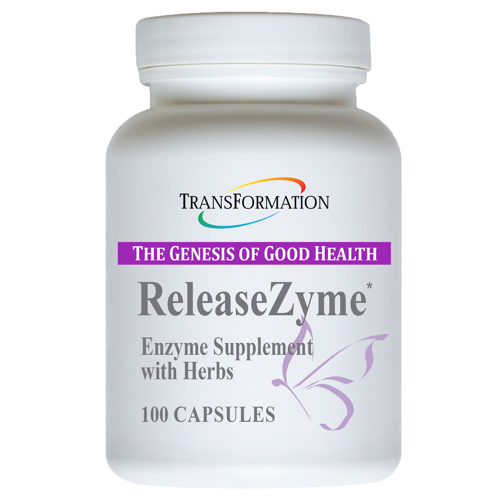 ReleaseZym systemic enzyme support supplement bottle