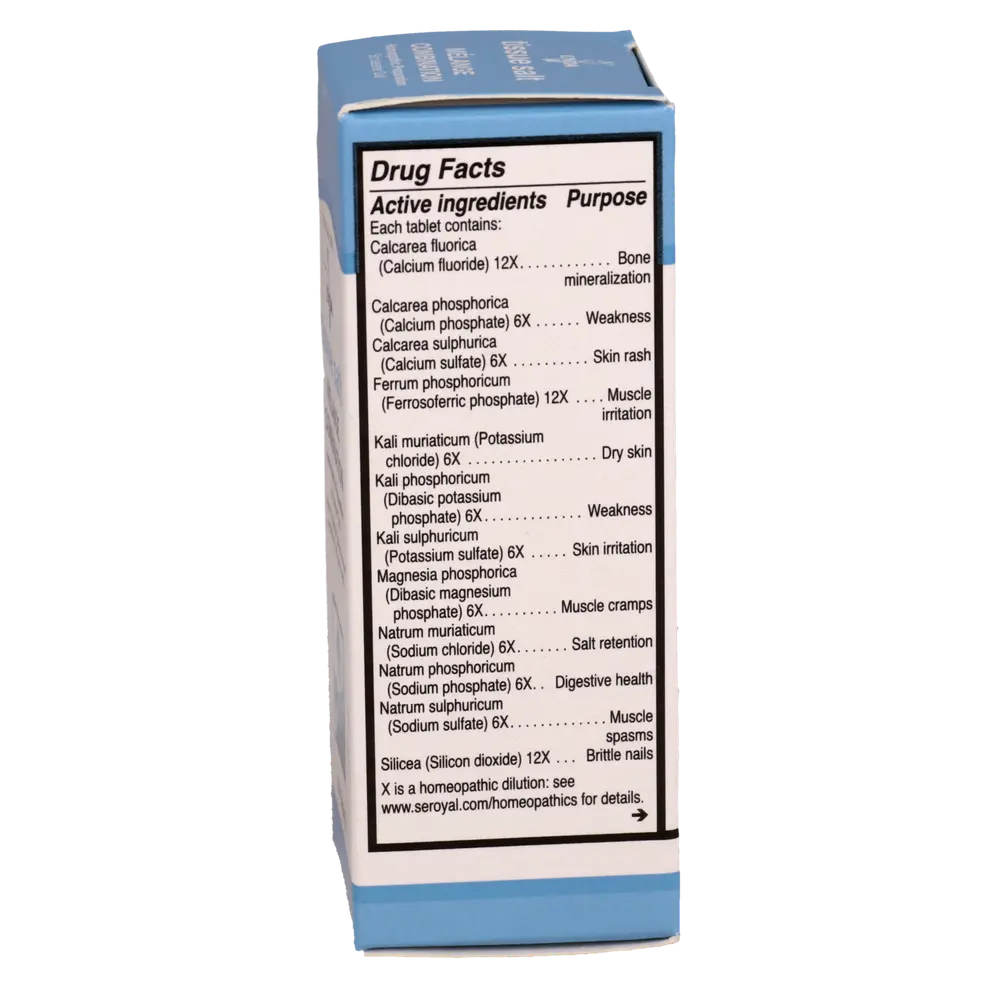 Combination Cell Salt Bio-Plasma tablets by Schuessler - complete tissue salt formula