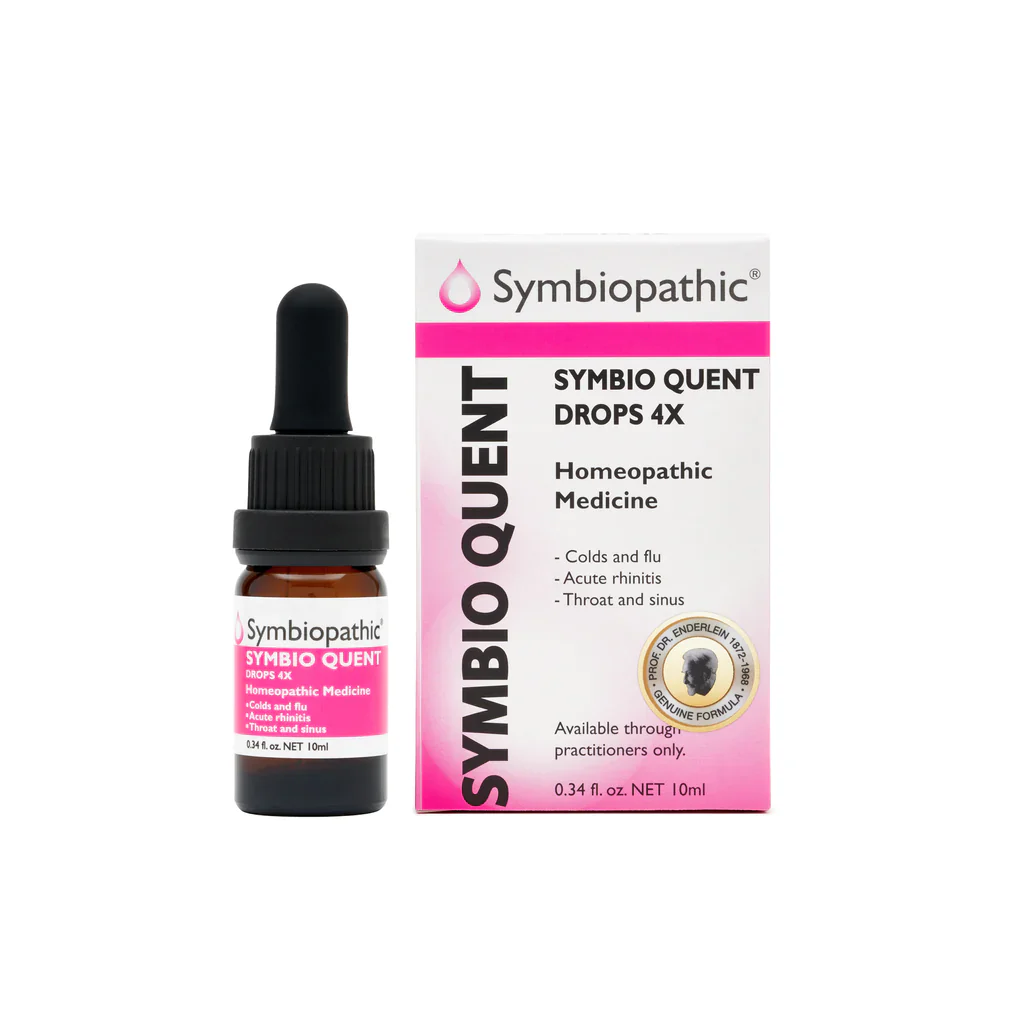 SYMBIO QUENT homeopathic drops for cold and flu relief by Symbiopathic