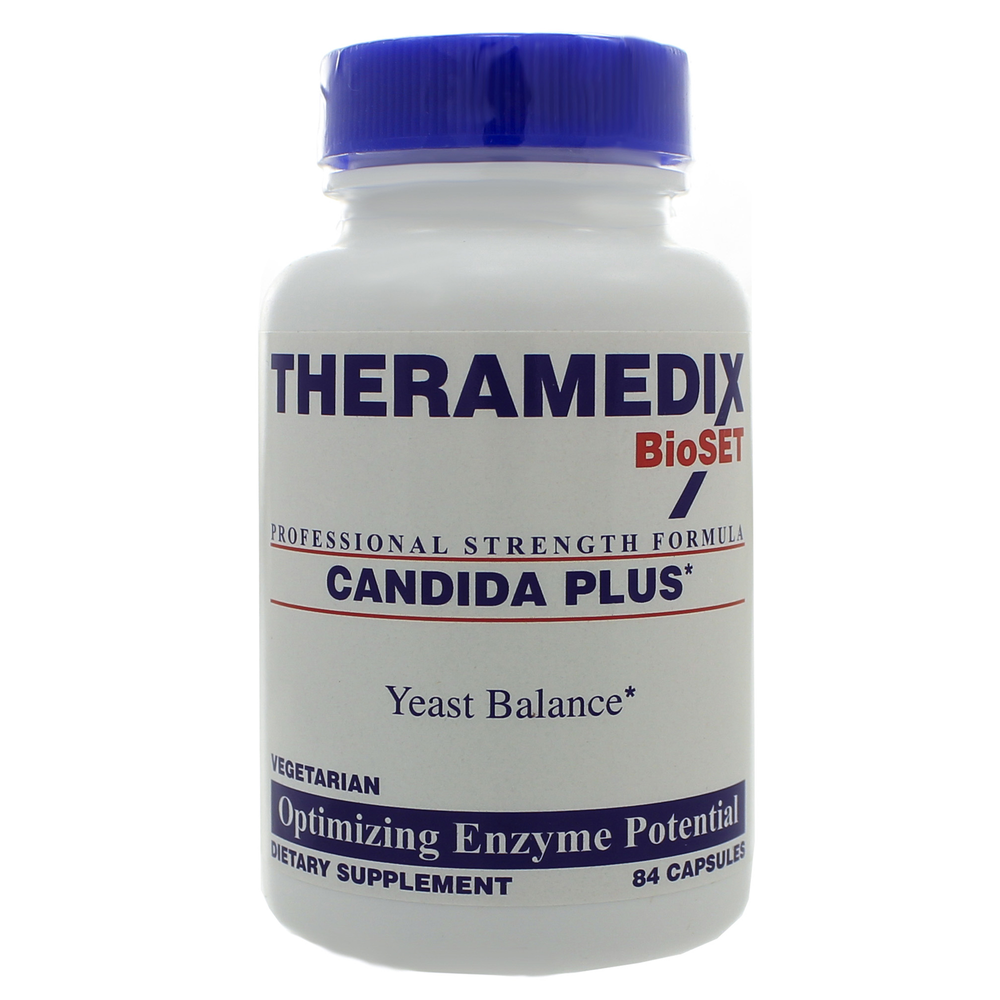 Candida Plus yeast balance support supplement bottle