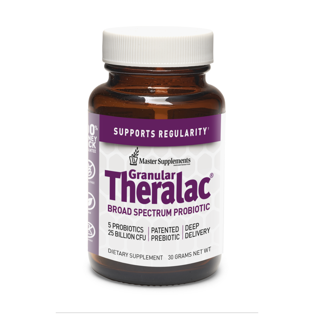 Granular Theralac high-potency probiotic supplement