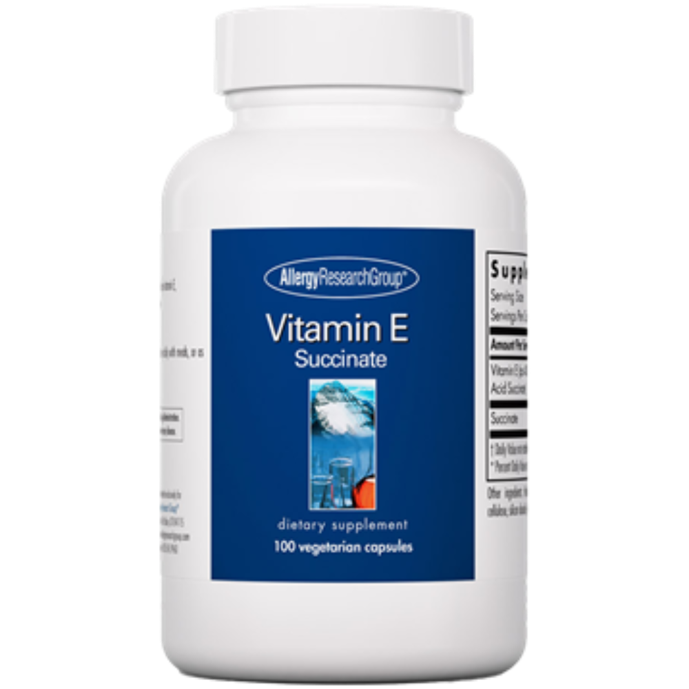 Vitamin E Succinate 400 IU antioxidant supplement by Allergy Research Group