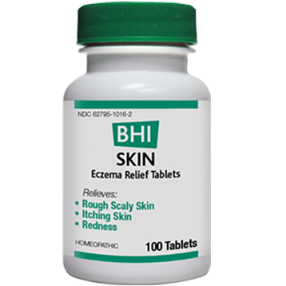 Skin Eczema Relief BHI homeopathic eczema treatment tablets by Heel