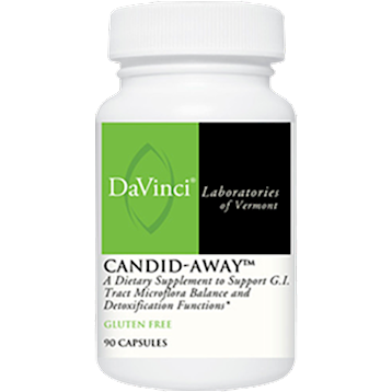 CANDID-AWAY candida cleanse and digestive detox capsules by DaVinci Laboratories