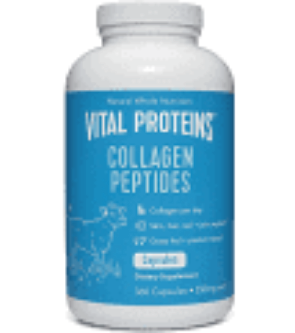Collagen Peptides supplement container by Vital Proteins
