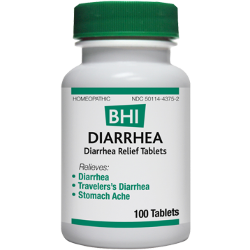 Diarrhea Relief BHI homeopathic digestive relief tablets by Heel