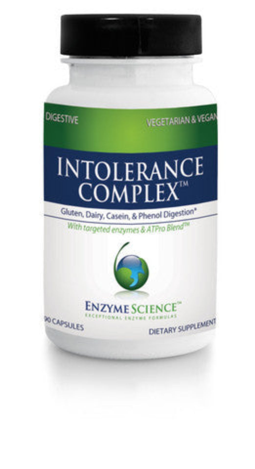 Intolerance Complex food sensitivity support supplement bottle