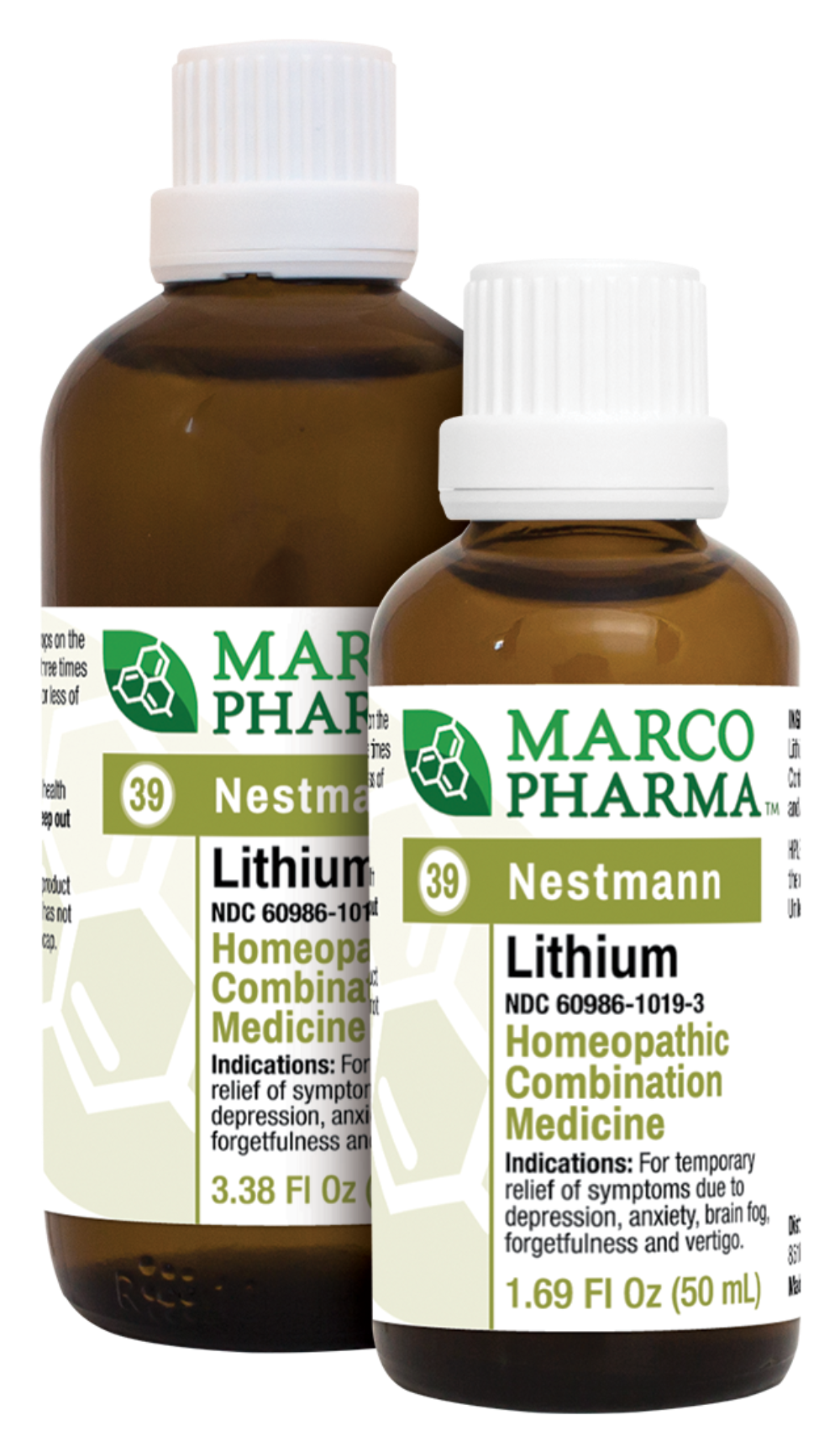 Lithium No. 39 homeopathic drops for mood and cognitive support by Nestmann Marco Pharma