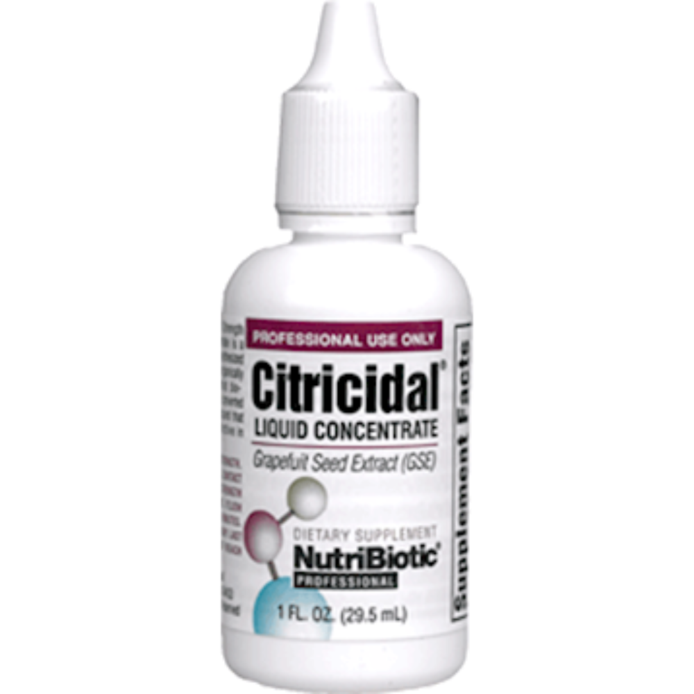Citricidal Liquid Concentrate maximum grapefruit seed extract by NutriBiotic