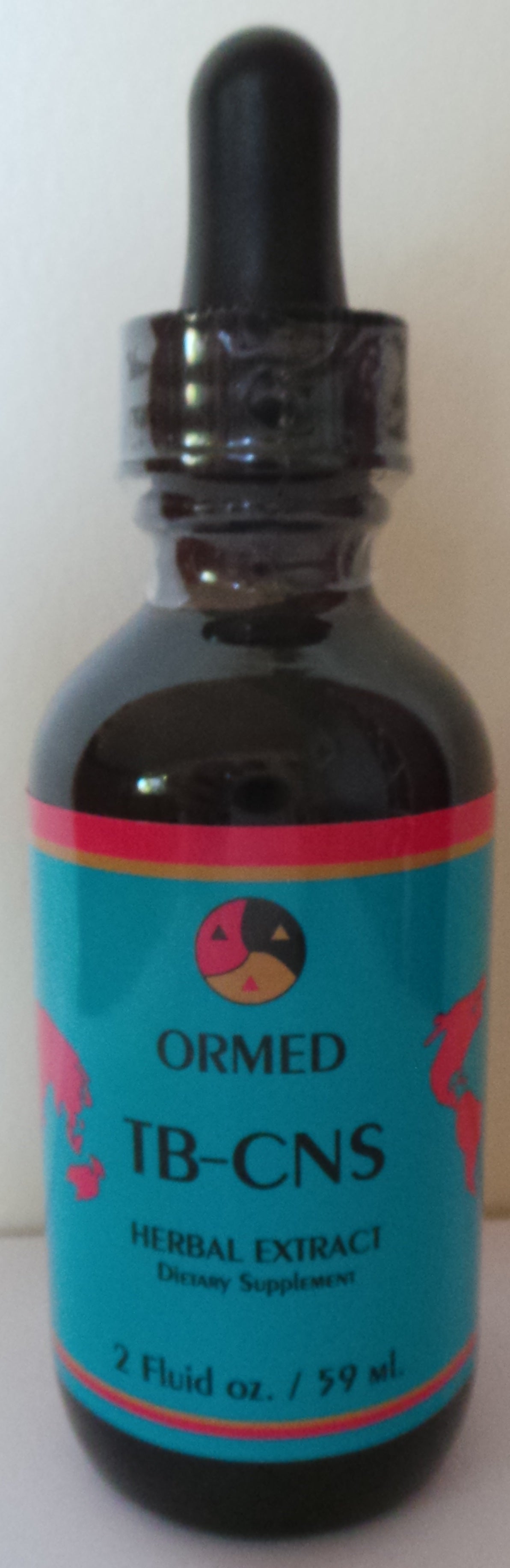 TBD-CNS Oral Drops bottle by Ormed - herbal extract with essential oils for nervous system support