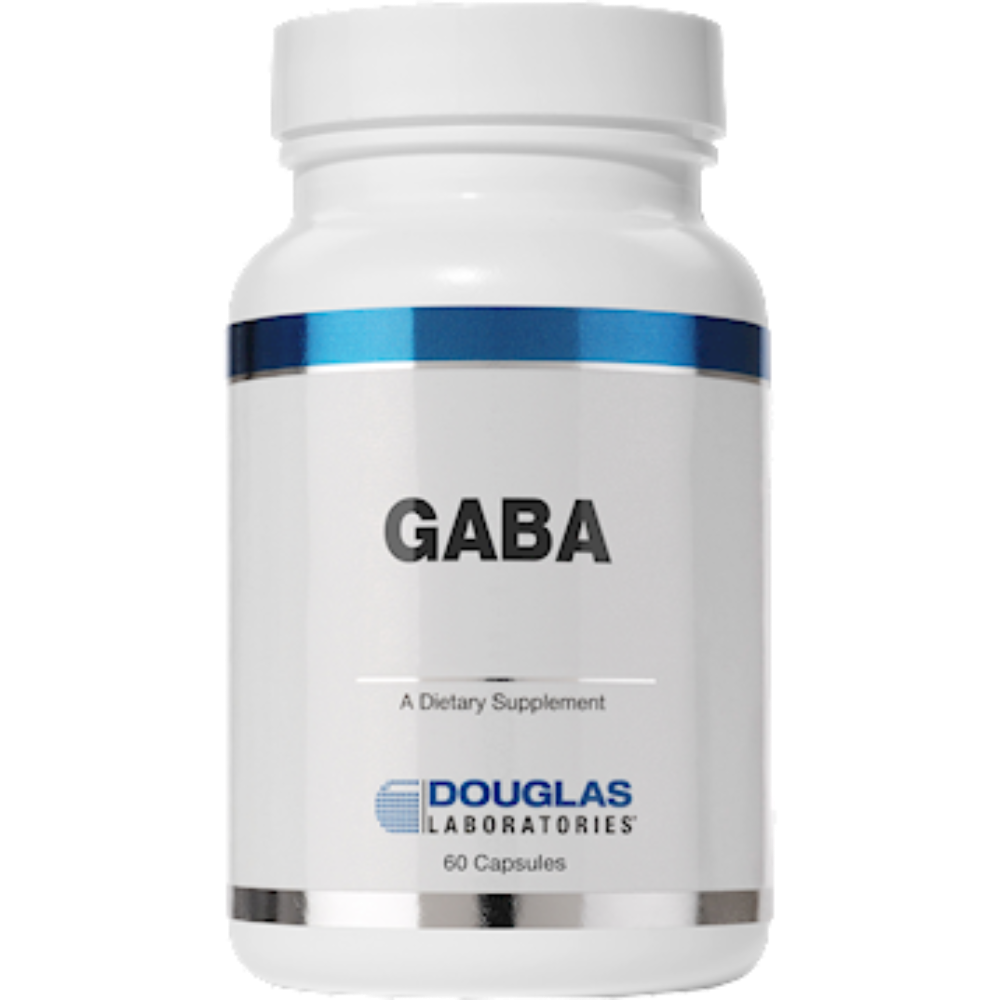 GABA supplement bottle by Douglas Laboratories - calm and relaxation support formula