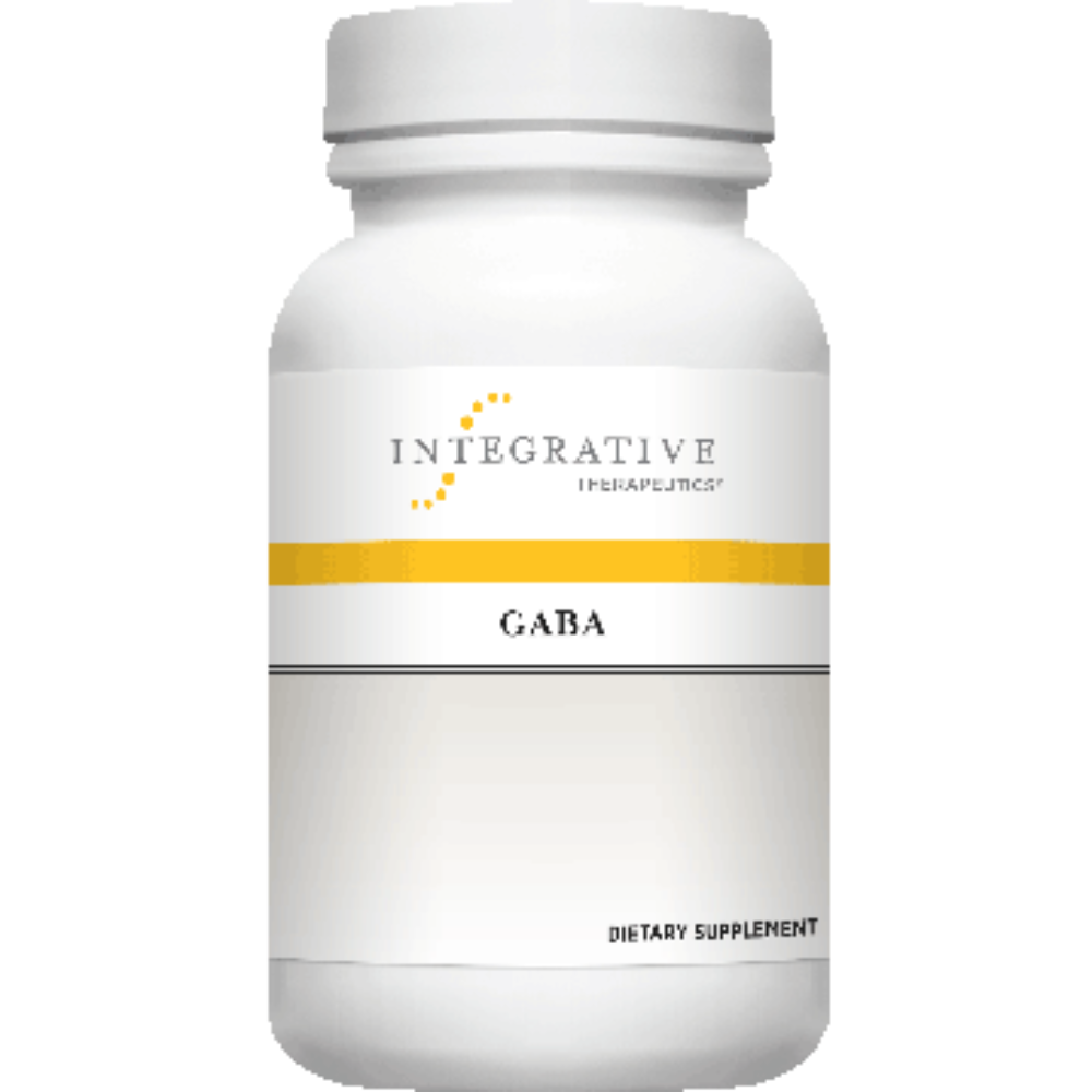 GABA 750mg calm and relaxation support capsules by Integrative Therapeutics