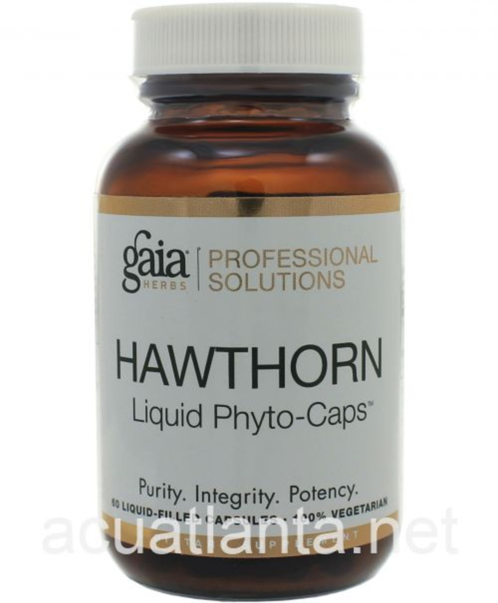 Hawthorn Liquid Phyto-Caps organic heart health supplement by Gaia Herbs