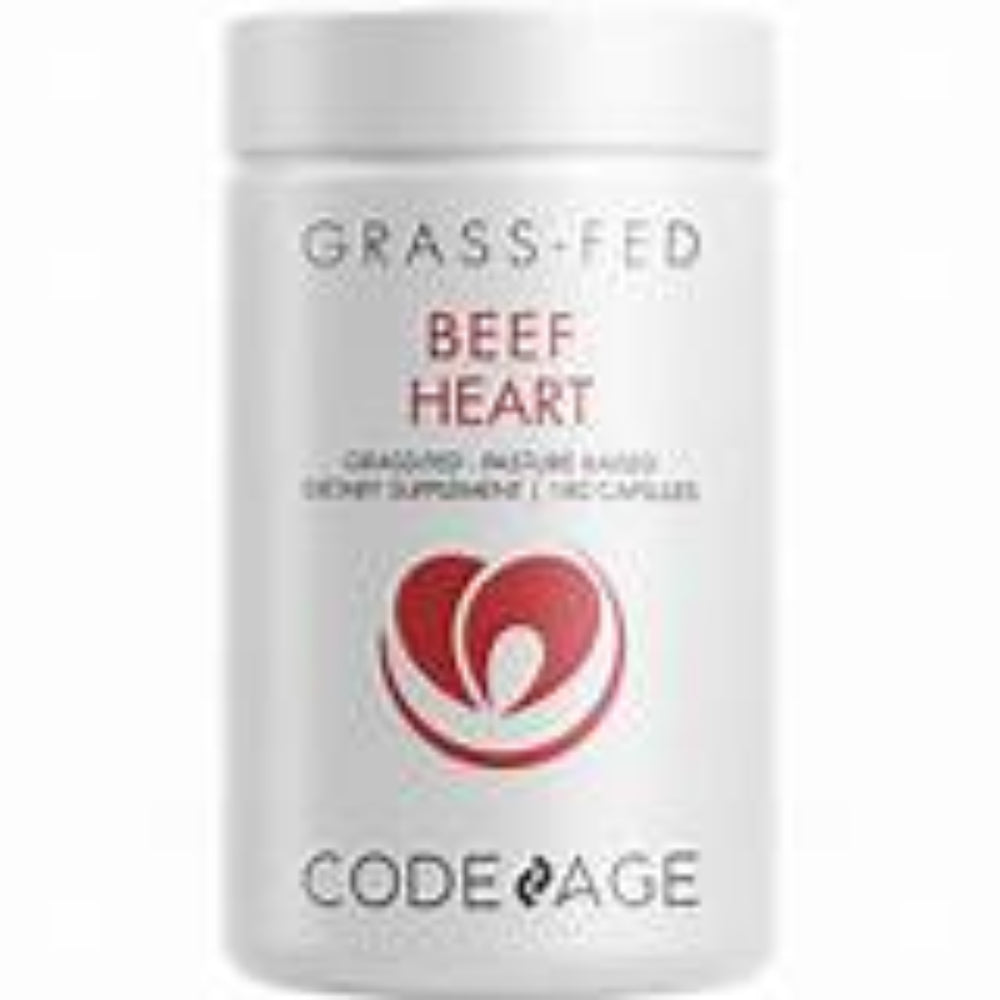 Grass-fed beef heart capsules for cardiovascular health by Codeage