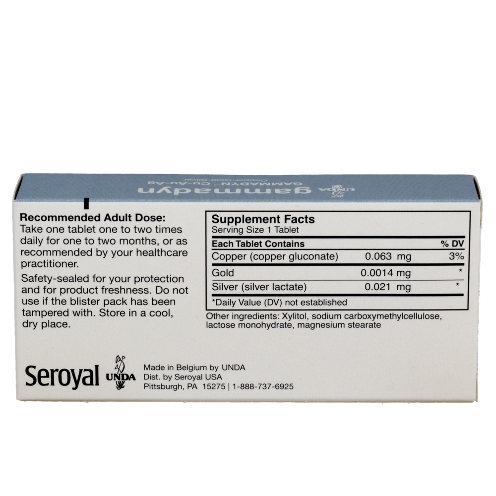 Cu-Au-Ag- Gammadyn- Trace Minerals