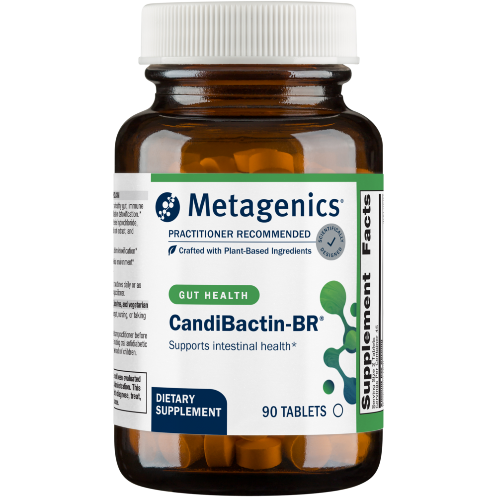 CandiBactin-BR® - 90 or 180 Tablets | Berberine Gut, Immune & Liver Support