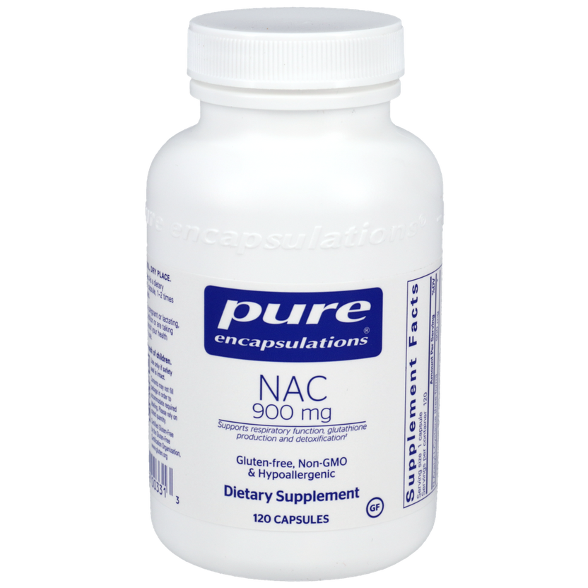 NAC 900mg - N-Acetyl-L-Cysteine for Respiratory Health & Glutathione ...