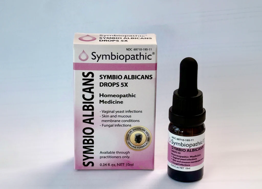 Symbio Albicans 5X Drops – 10ml homeopathic liquid for Candida and fungal balance support"