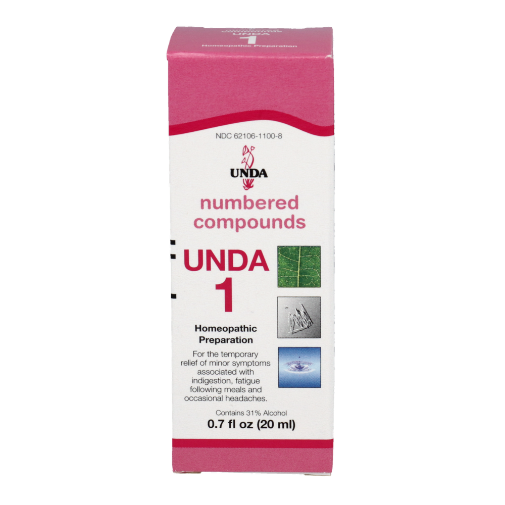 UNDA Numbered Compounds