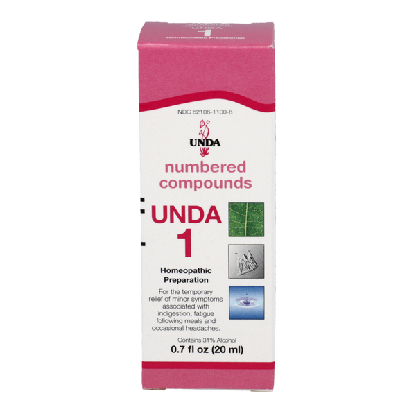 UNDA Numbered Compounds